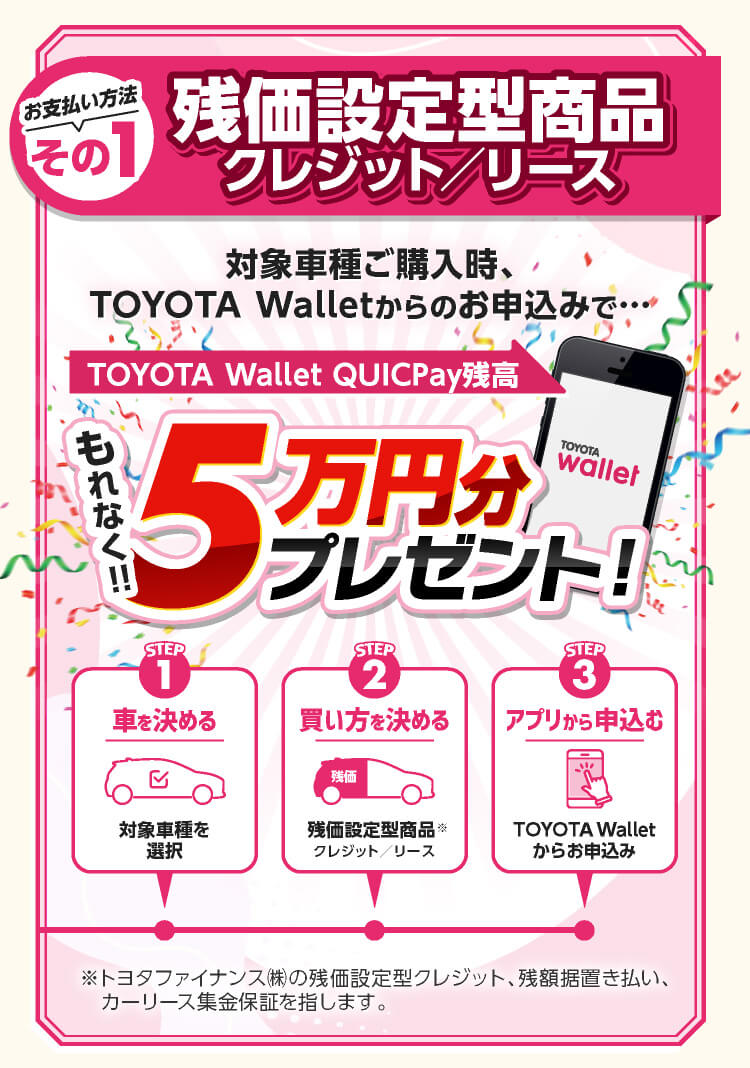 残価設定型商品