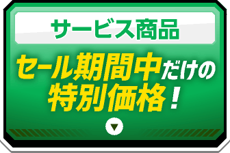サービス商品セール期間中だけの特別価格